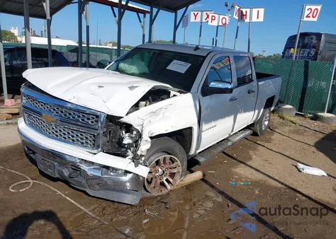 2014 Chevrolet Silverado 1500 1Lt from USA, damaged, VIN 3GCUKREC4EG160100